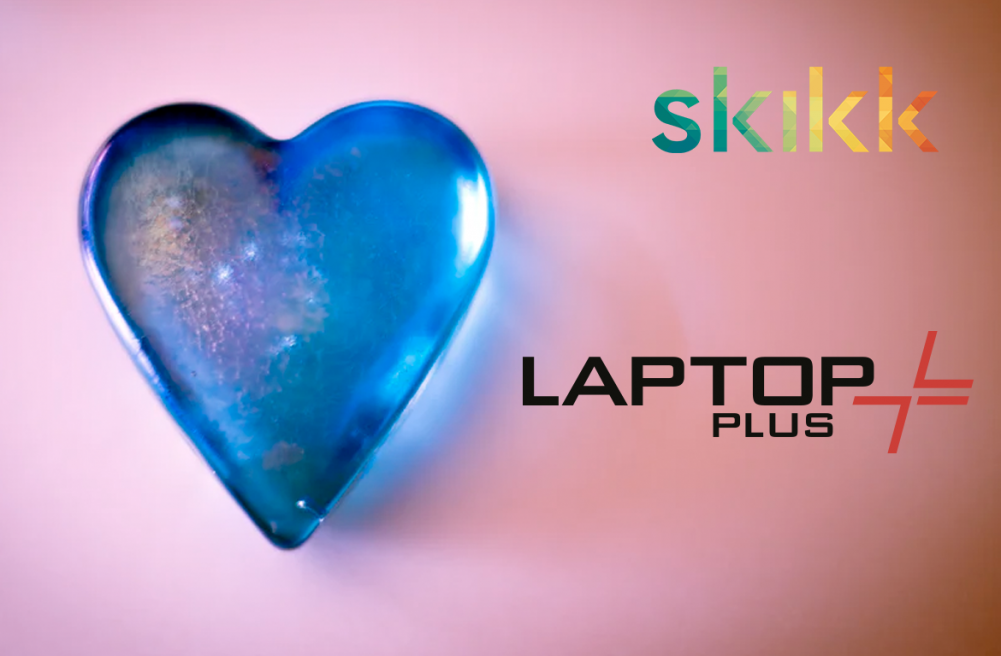 LaptopPlus und SKIKK geben Fusion bekannt