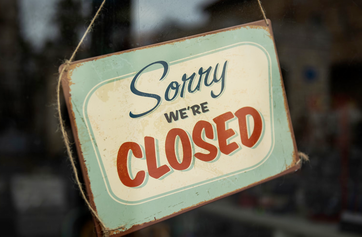 Closed Monday 4 and Tuesday 5 April