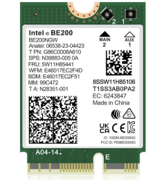 Intel Wi-Fi 7 BE200 no vPro - Netwerkadapter
