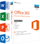 Microsoft Office 365 Personal 1-PC/MAC 1 jaar