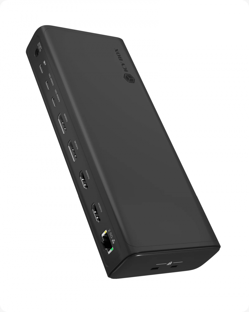 Icy Box IB-DK7401-CU31 DockingStation 17-in-1 met 6x video output - foto 2